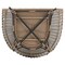 Manhattan Comfort Spezia Freestanding Steel and Rattan Outdoor Egg Chair with Cushions in Grey OD-HC002-GY - alternate 6